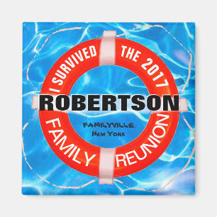 Personalized Family Reunion Magnet