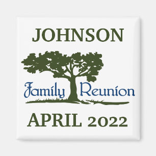 Personalized Family Reunion Magnet