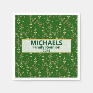 Personalized Family Reunion Napkins