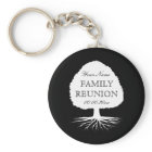 Personalized family reunion party favour keychains