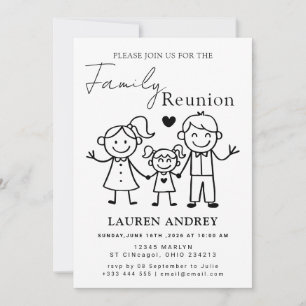 Personalized Family Reunion Party Invitation