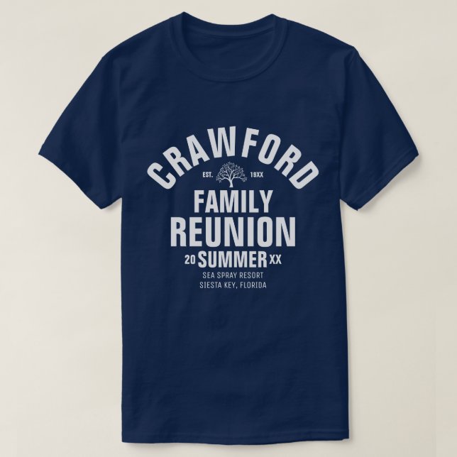 Personalized Family Reunion Tee (Design Front)