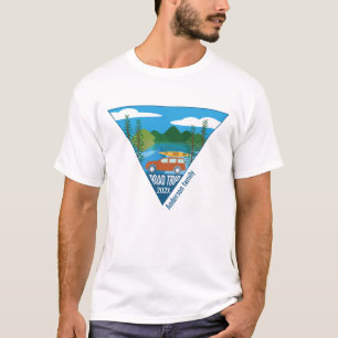 Personalized family Road trip into the mountain T-Shirt