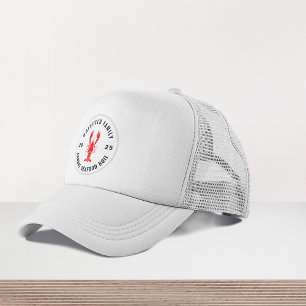 Personalized Family Summer Lobster Boil Trucker Hat
