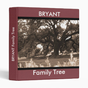 Personalized Family Tree Photo Binder