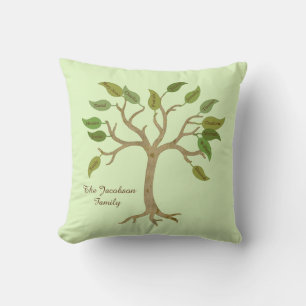 Personalized Family Tree Pillow