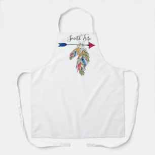 Personalized family tribe apron