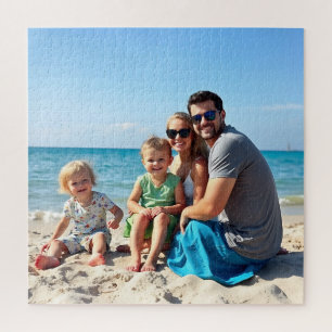 Personalized Family Vacation Photos  Jigsaw Puzzle