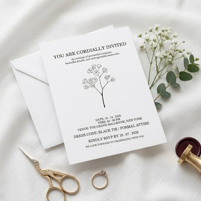 Personalized Fancy Party Invitation (Creator Uploaded)