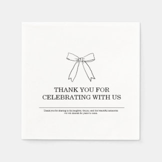 Personalized Fancy Party Napkin