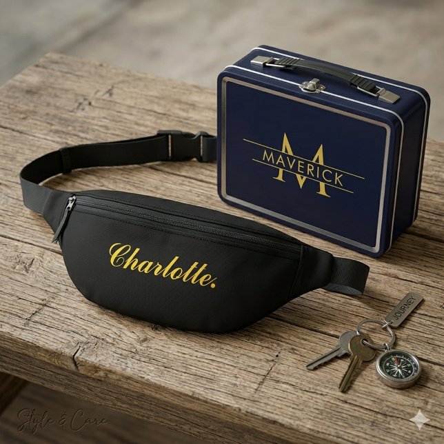 Personalized Fanny Pack Featuring Your Custom Name (Personalized Fanny Pack Featuring Your Custom Name)