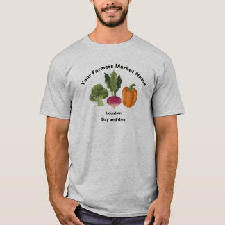 Personalized Farmers Market t shirt