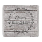 Personalized Farmhouse Rustic Weathered Wood