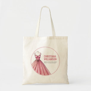 Personalized Fashion Designer Stylist Graduate Tote Bag