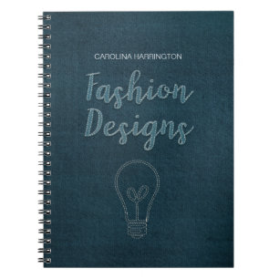Personalized Fashion Designs Notebook