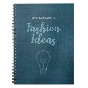 Personalized Fashion Ideas Notebook