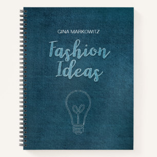 Personalized Fashion Ideas Notebook