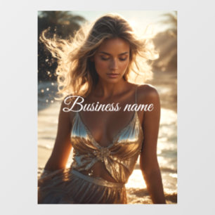 Personalized fashion Window Cling