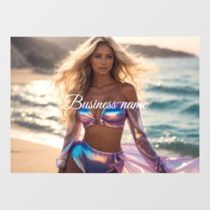 Personalized fashion Window Cling