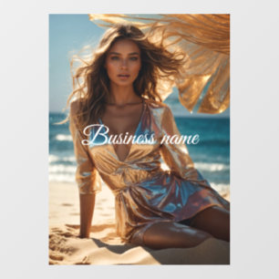 Personalized fashion Window Cling