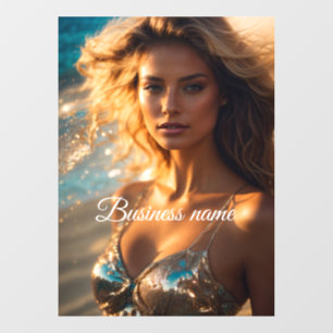 Personalized fashion Window Cling