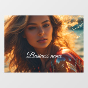 Personalized fashion Window Cling
