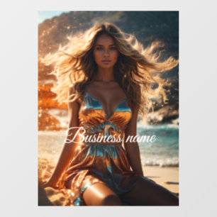 Personalized fashion Window Cling