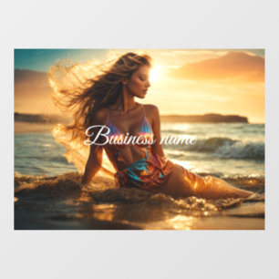 Personalized fashion Window Cling