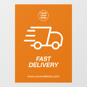 Personalized Fast Delivery Custom Window Cling