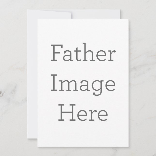 Flat Invitation, Size: 12.7 cm x 17.8 cm, Paper: Signature Matte, Envelopes: White (Front)