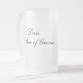 Personalized Father of Groom Mug (Front Left)