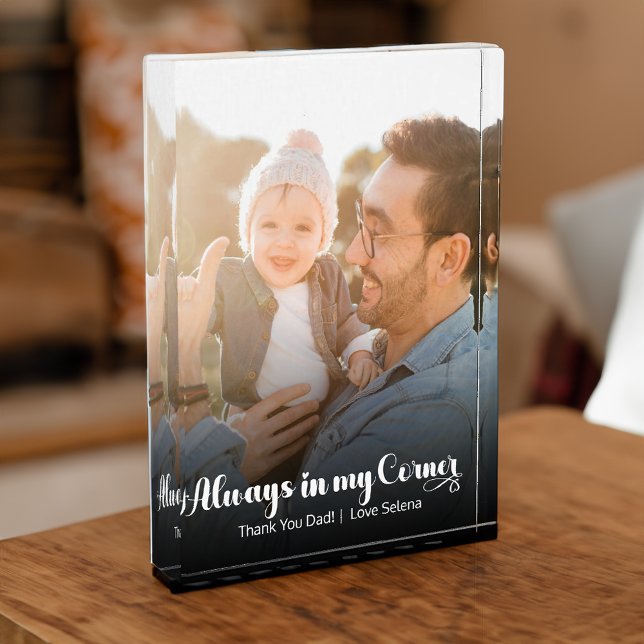 Personalized Father Photo Block (Creator Uploaded)