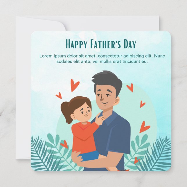 Personalized Father’s Day Card (Front)