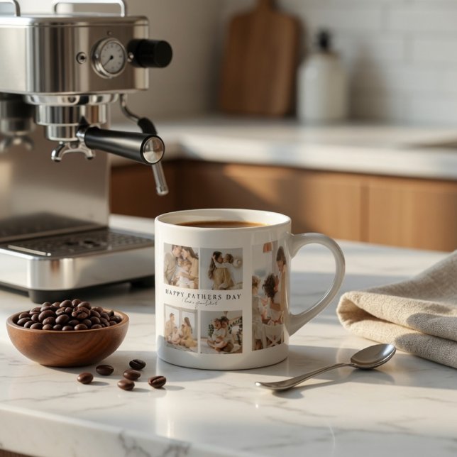 Personalized Father’s Day | Custom Dad Gift Espresso Cup (Creator Uploaded)