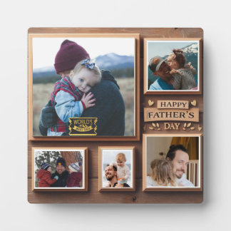 Personalized Father’s Day Monogram Plaque