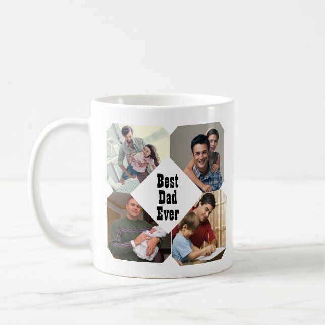 Personalized Father’s Day Mug – Custom Name & Hear (Left)