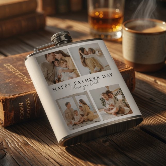 Personalized Father’s Day Photo Flask | Custom Dad (Creator Uploaded)