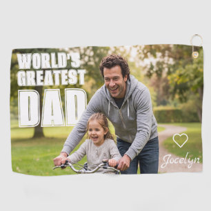 Personalized Father’s Day PhotoPop Golf Towel