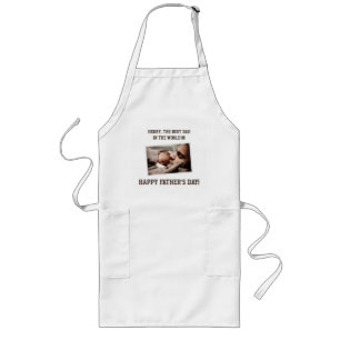 Personalized Fathers Day Aprons ADD YOUR PHOTO