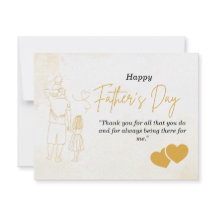 Personalized Father's Day Card
