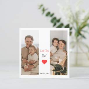 Personalized Father's Day Card