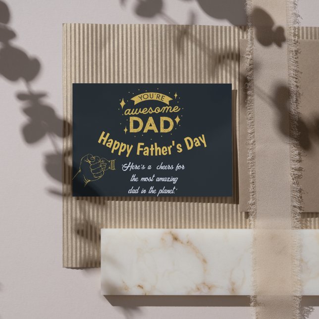 Personalized Father's Day Celebration  Postcard (Creator Uploaded)