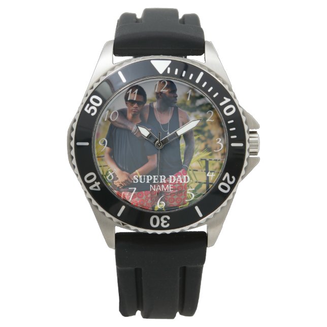 Personalized Father's Day Crown Protector Watch (Front)