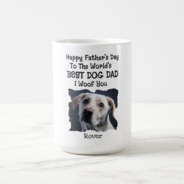 Personalized Father's Day Dog Mug (Center)