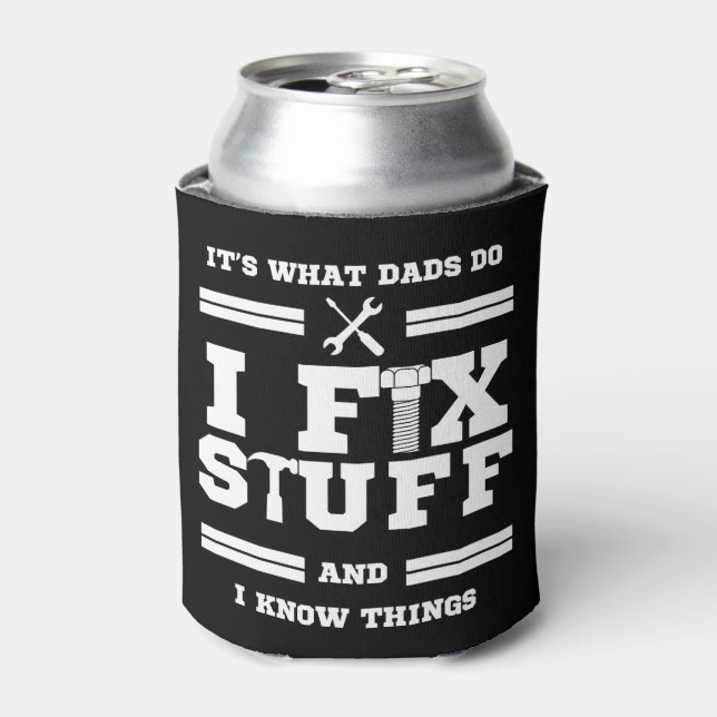 Personalized Father's Day Fix It Can Cooler (Can Front)