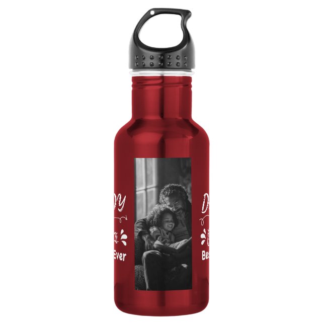  Personalized Father's Day Gift Daddy 532 Ml Water Bottle (Front)