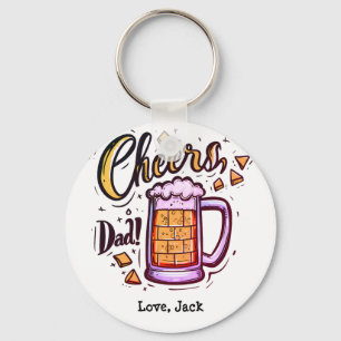 Personalized Father's Day gift from Kids Keychain