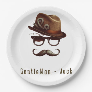 Personalized Father's day Gift from Kids Paper Plate