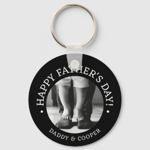 Personalized Father's Day Gift Photo Keychain
