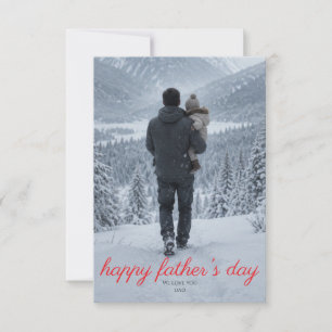 Personalized Father's Day Greeting Card